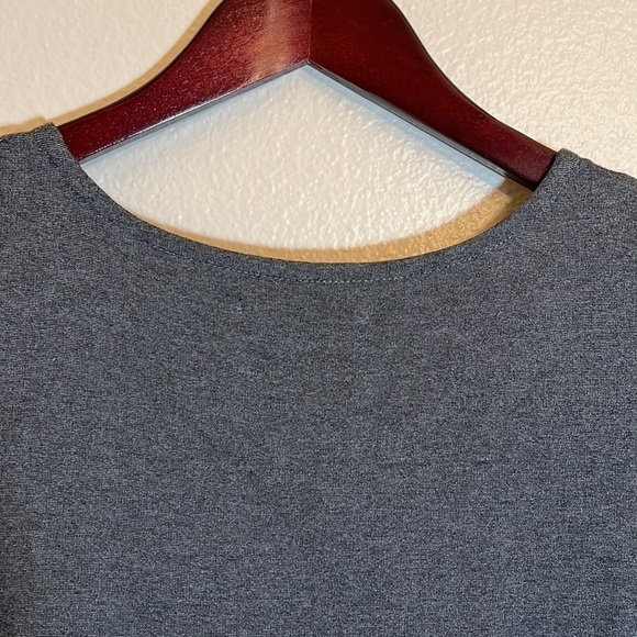 MADEWELL Grey Short Sleeve Dress - Picture 9 of 14